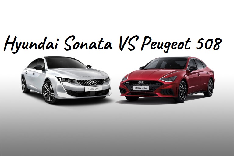 Hyundai Sonata and Peugeot 508